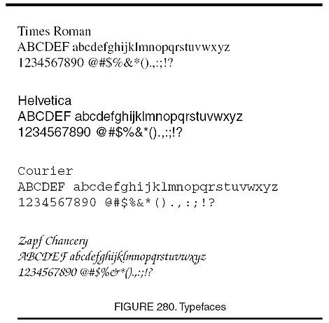 different letters