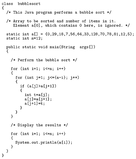 bubble sort - Barrons Dictionary - AllBusiness.com