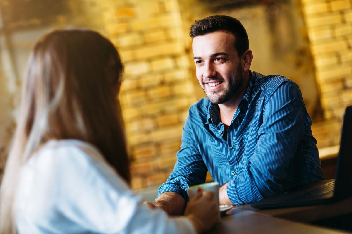 A business leader and mentor leading by listening