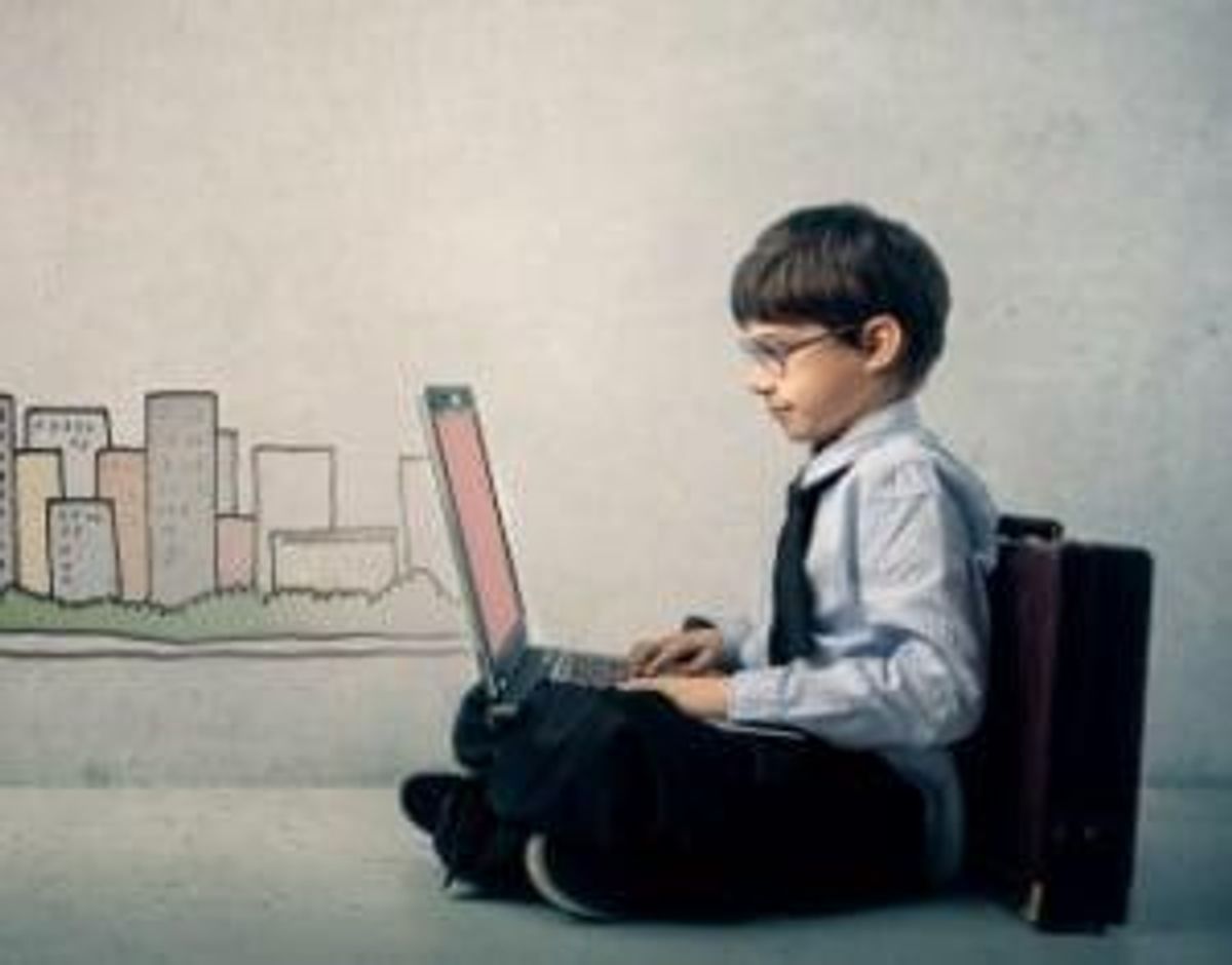 A future businessman