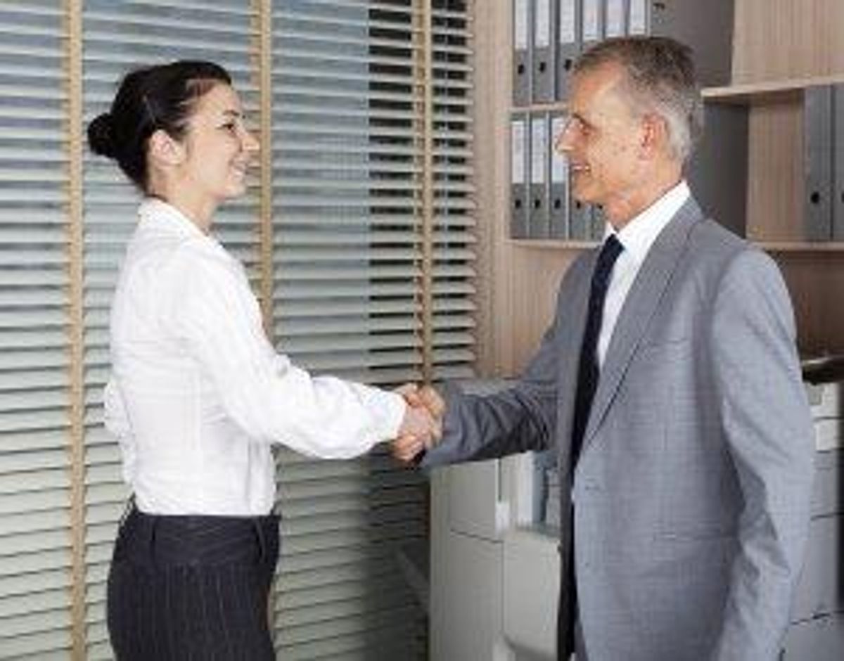 A handshake