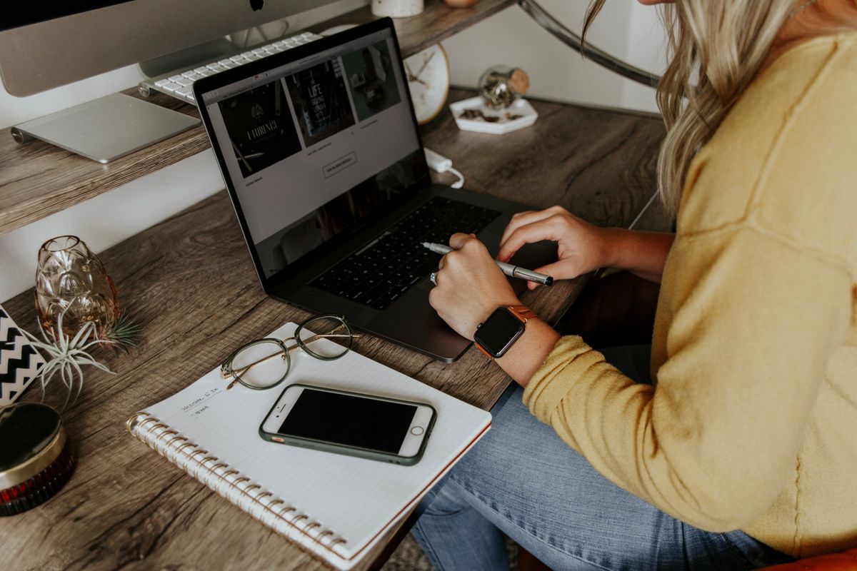 A home-based business owner looking for an SBA loan