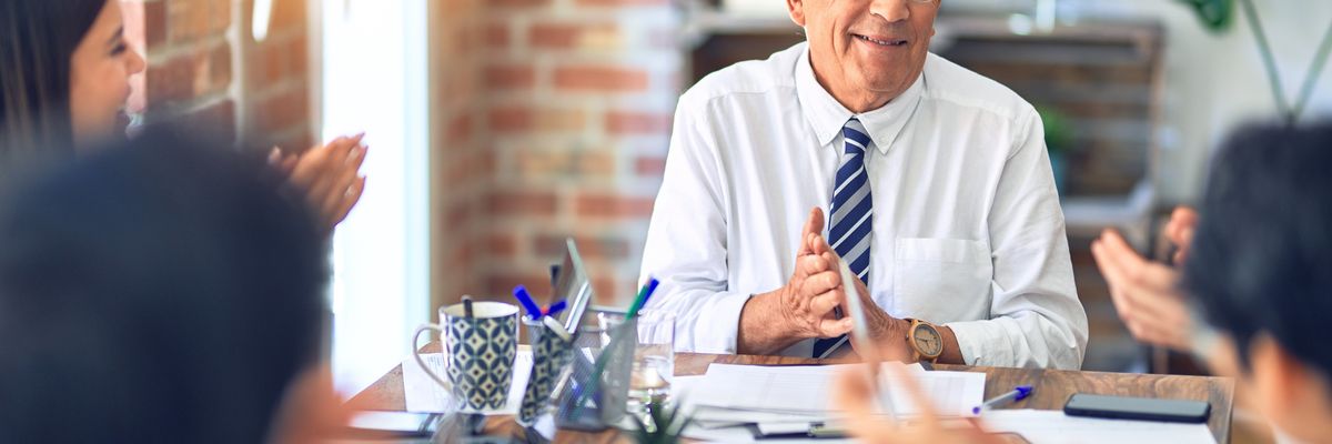 a leader who has inspired trust and love in his team - Business Help and Advice Leadership Trust