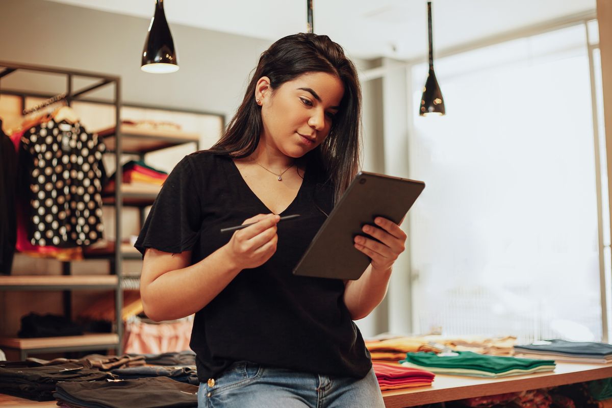 A new entrepreneur learning important business terms