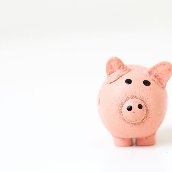 A piggy bank representing saving for financial security for entrepreneurs