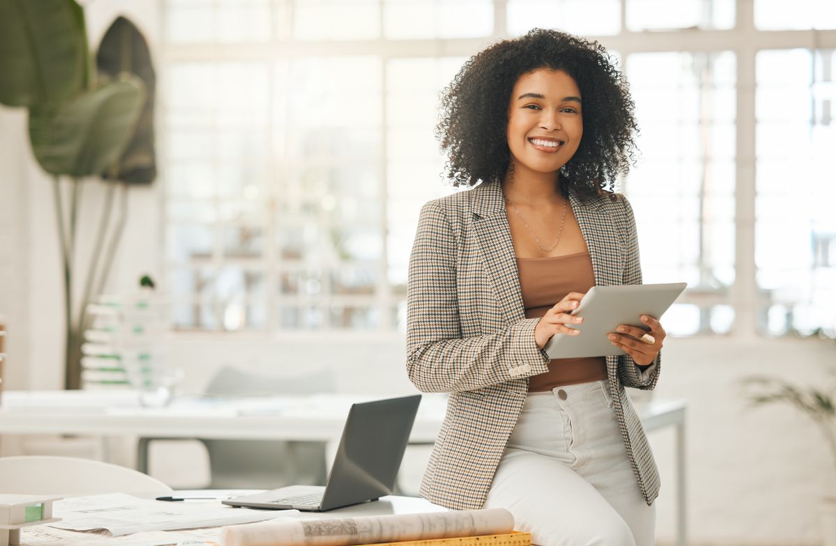 A woman entrepreneur who has honed useful skills
