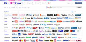 AllMyFaves on Mevvy - 5 Great Ways To Bookmark Websites, Articles and Pages