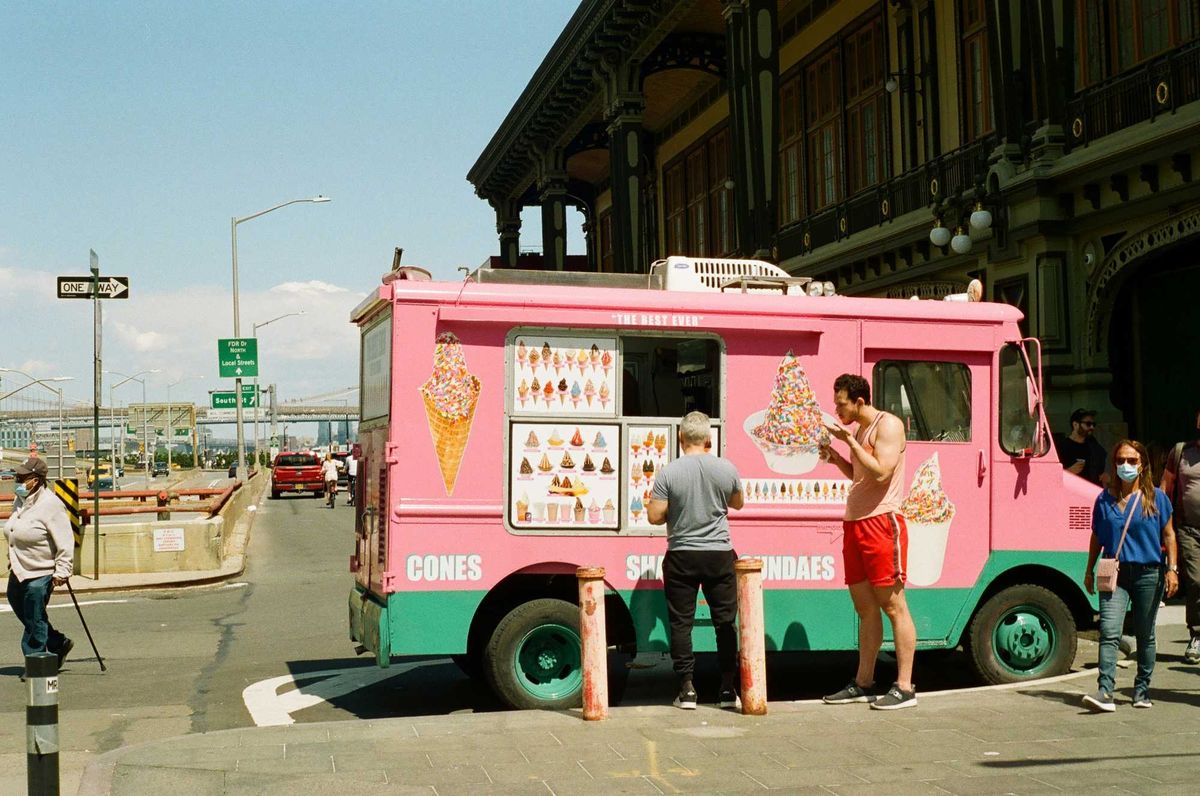 An ice cream truck is one good summer business