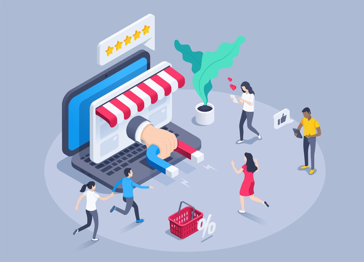 Attracting customers using small business marketing strategies