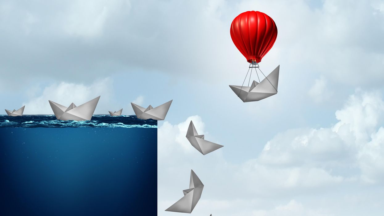 Balloon symbolizing business liability insurance