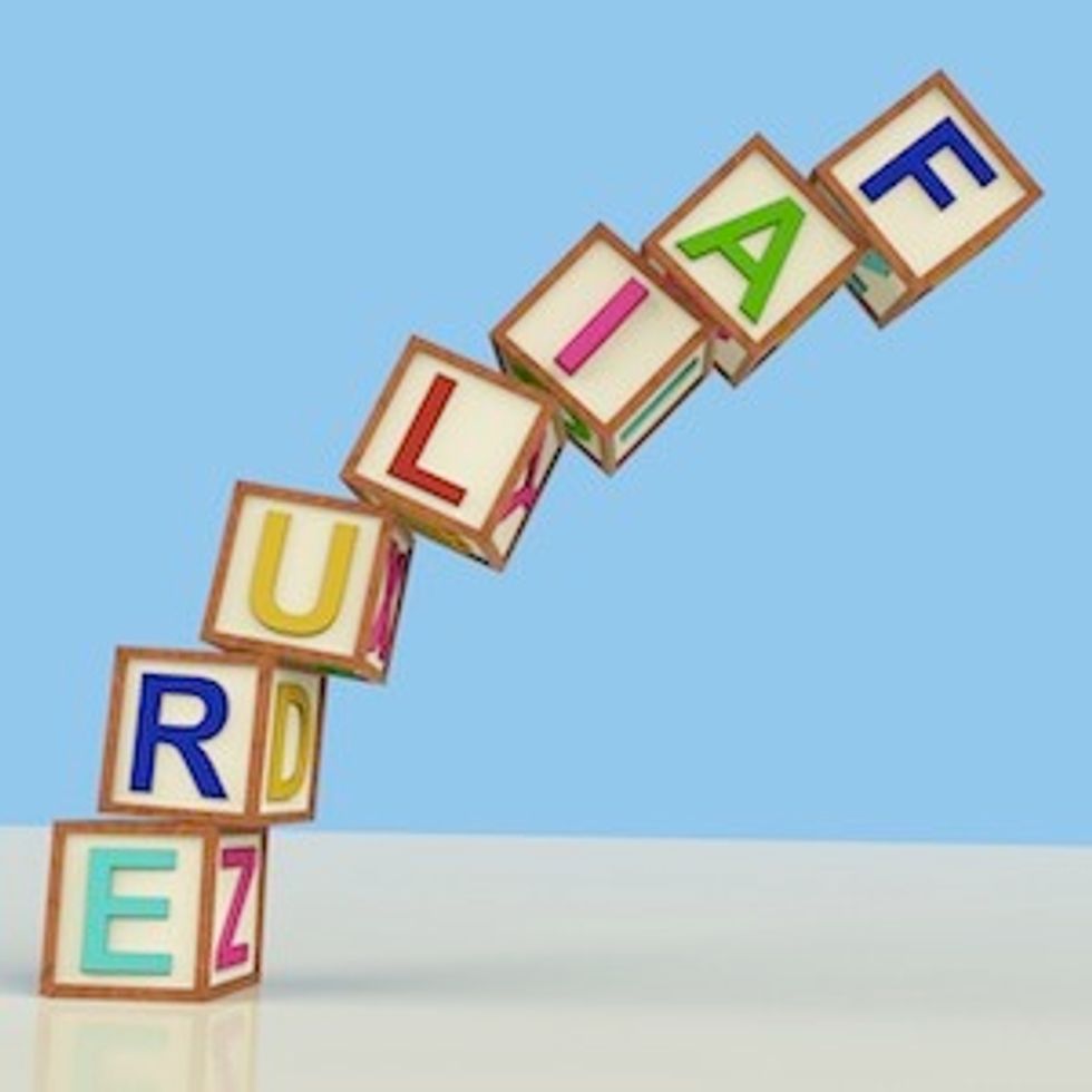 blocks spelling failure tipping over
