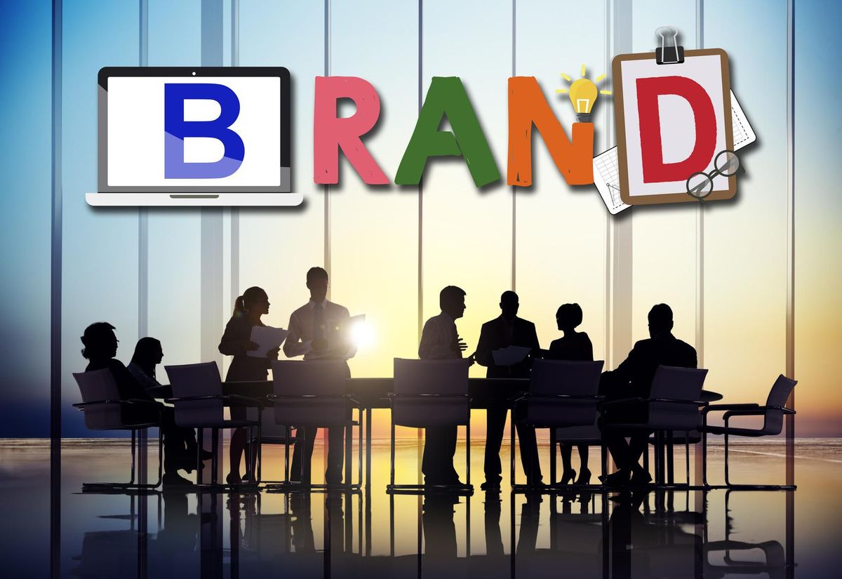 Brand Branding Project Goals Word Concept