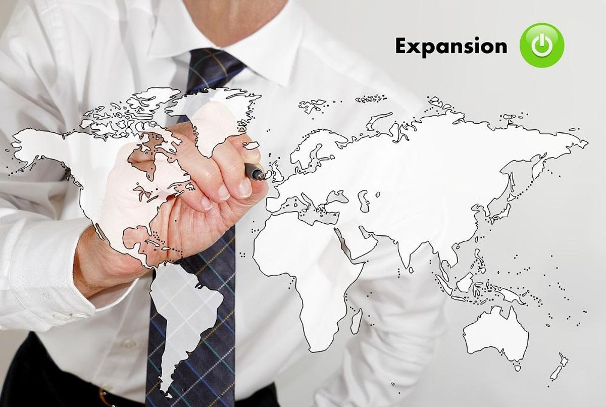 Business expansion concept
