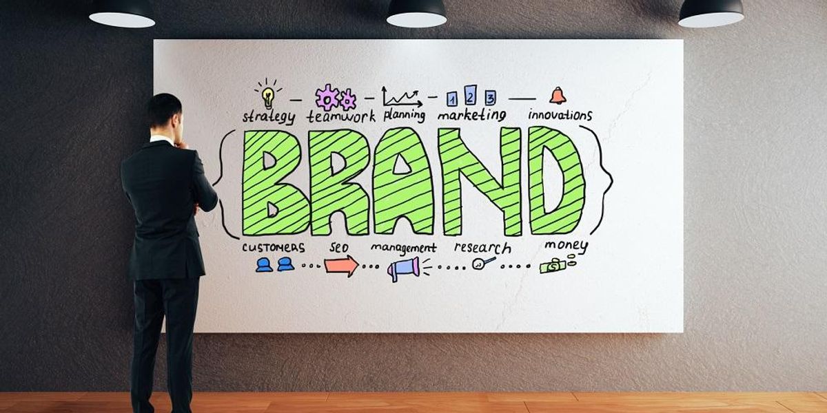 Business owner thinking about how to develop branding