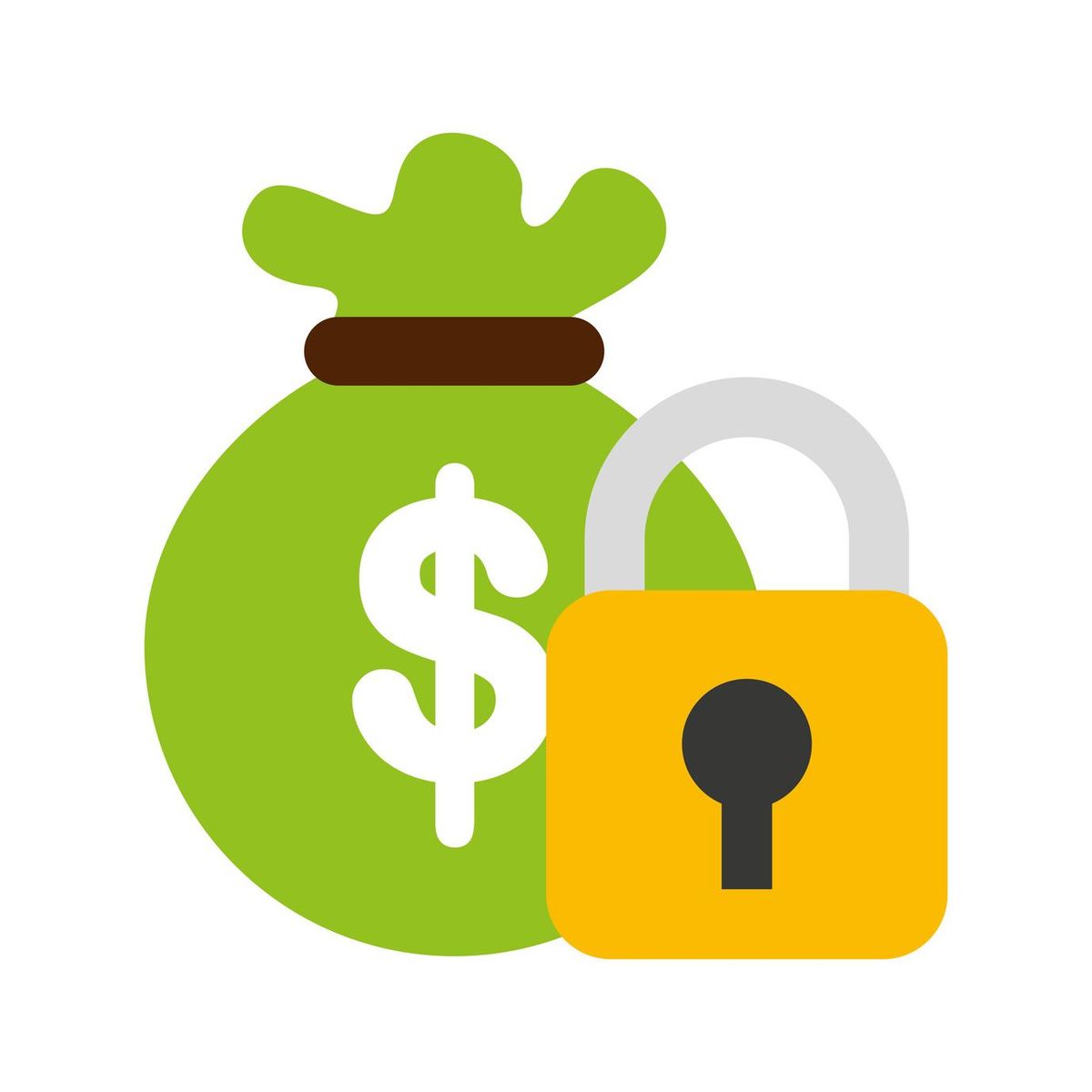 business security concept flat icons