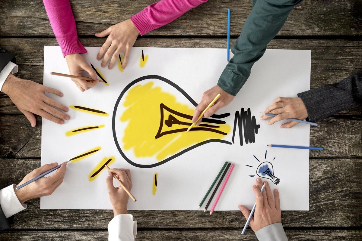Business team Idea