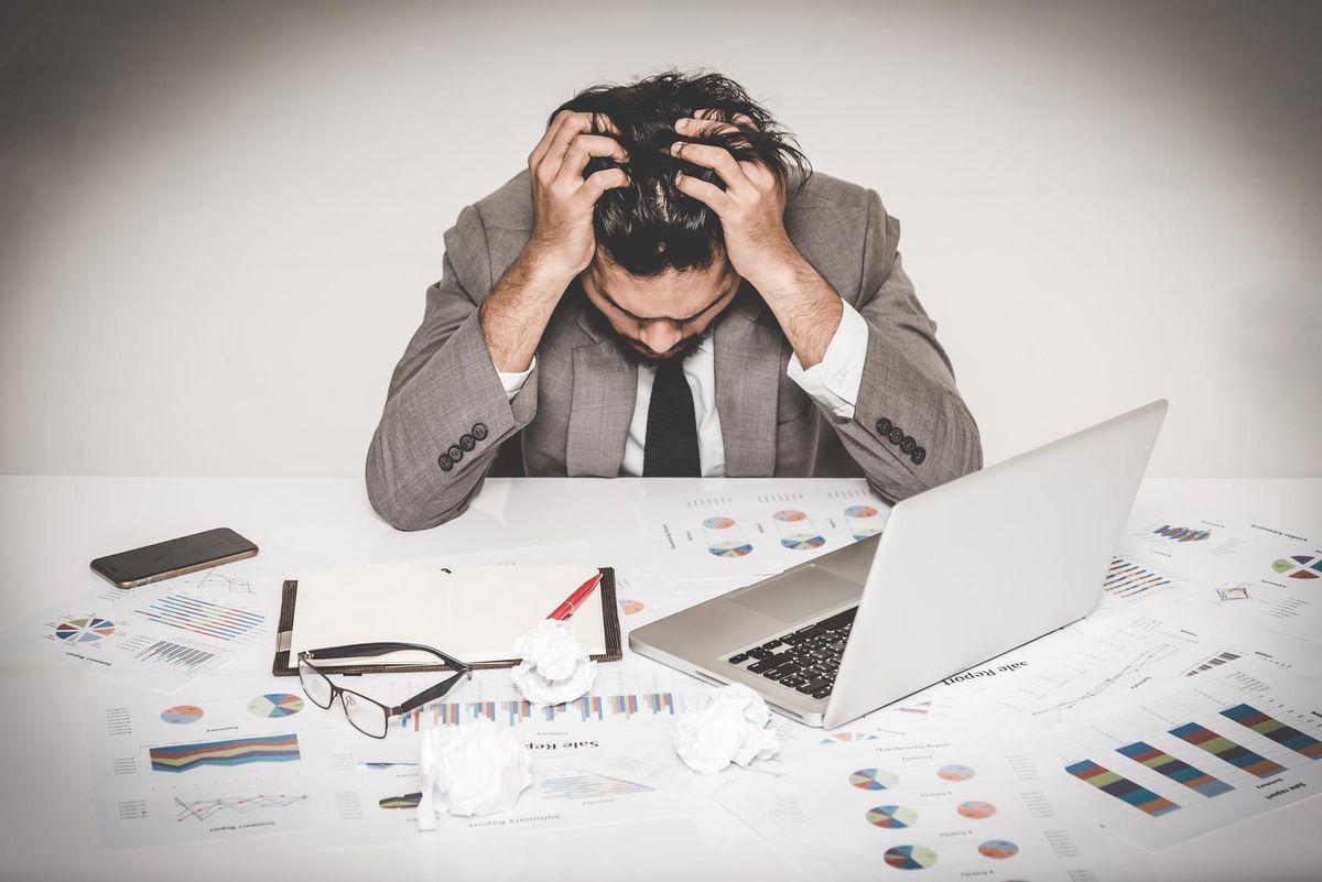 businessman burnout