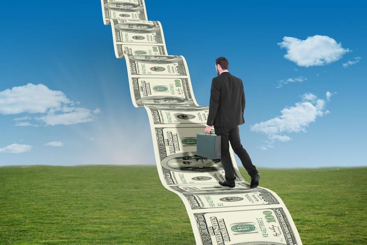 businessman money