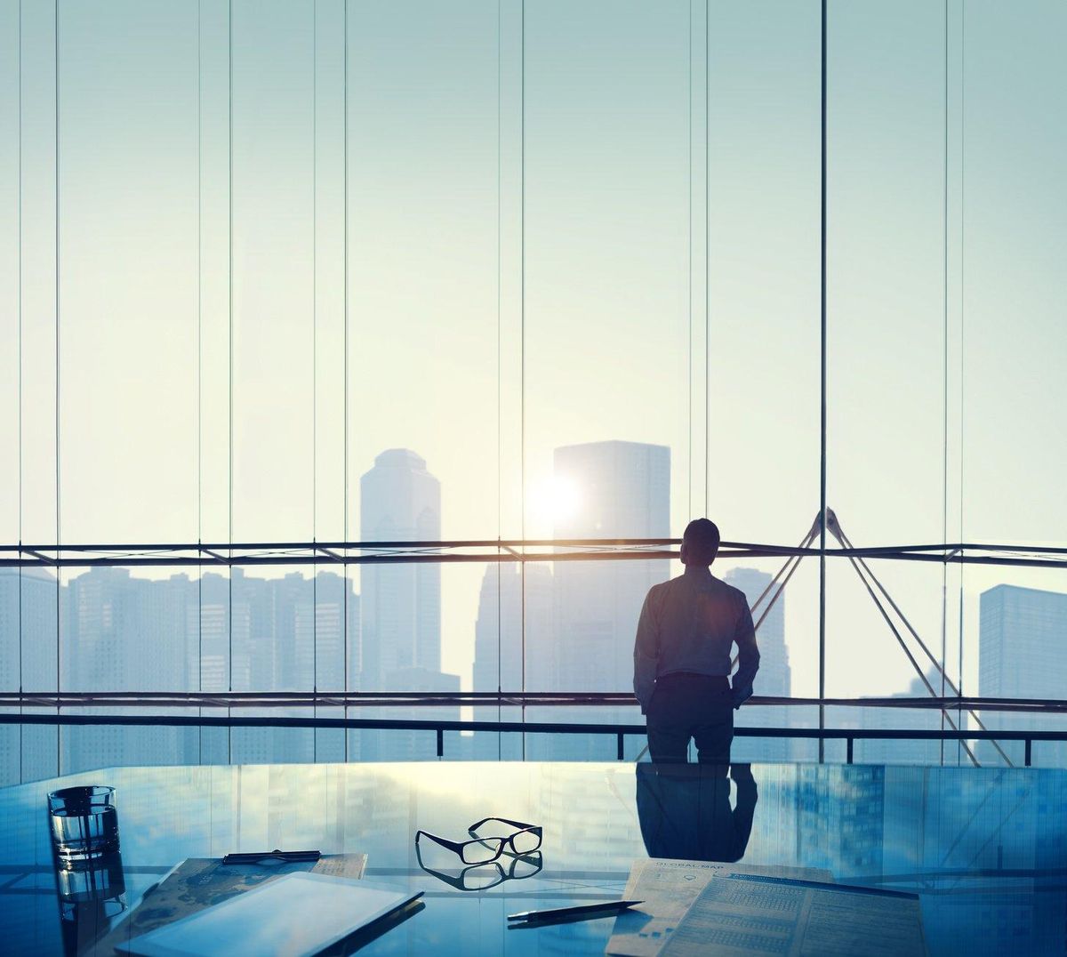 Businessman Thinking