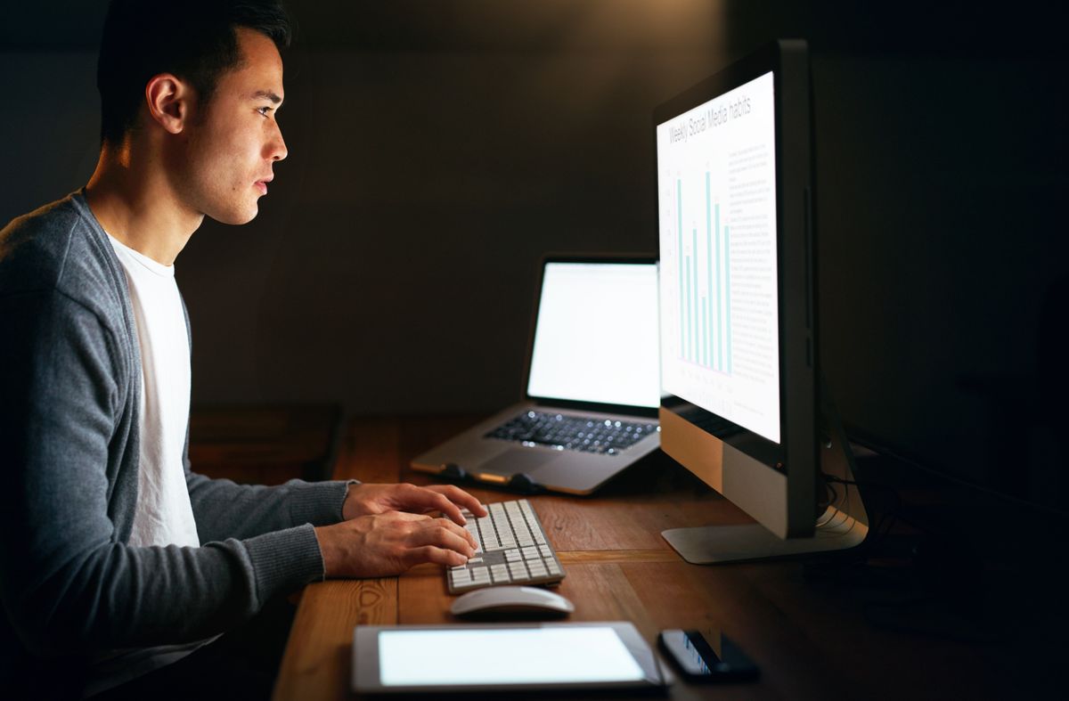 Businessman using mcp to automate data integration