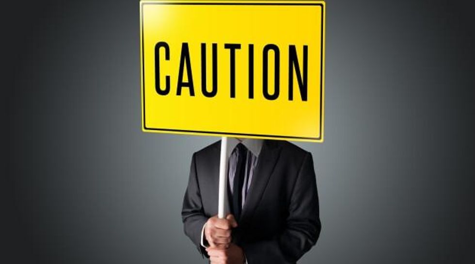 caution sign