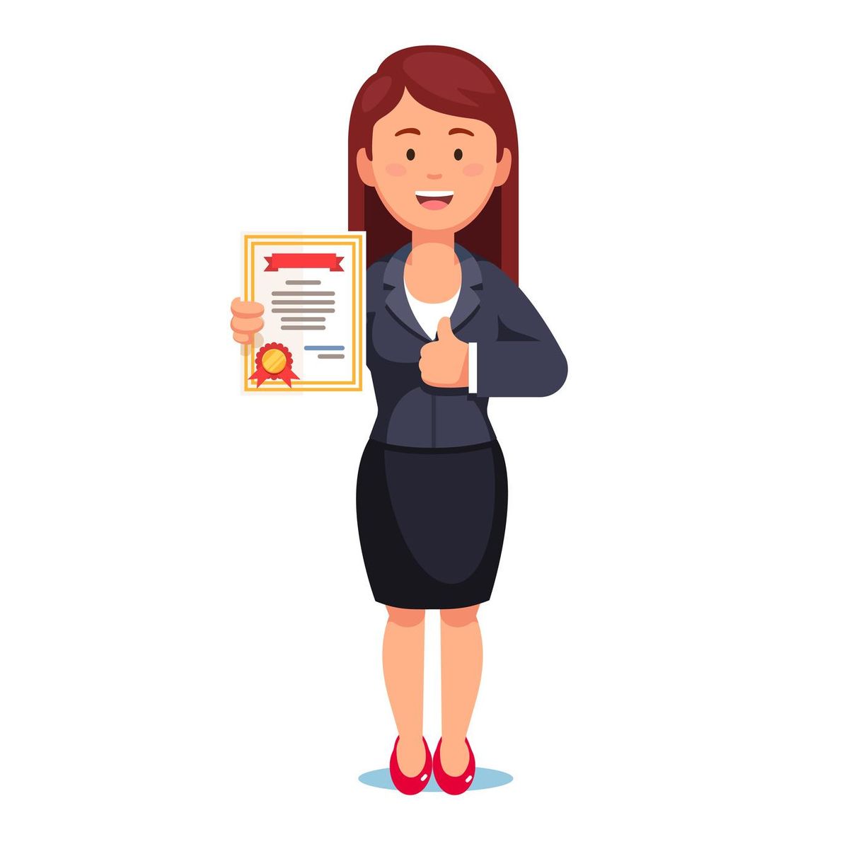 Certified businesswoman
