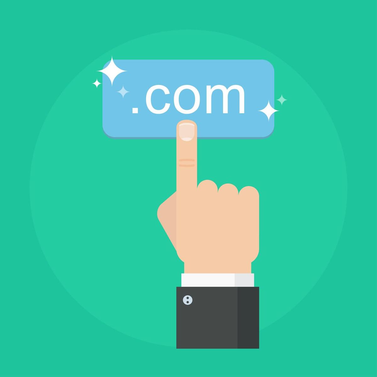 Choosing a .com domain name