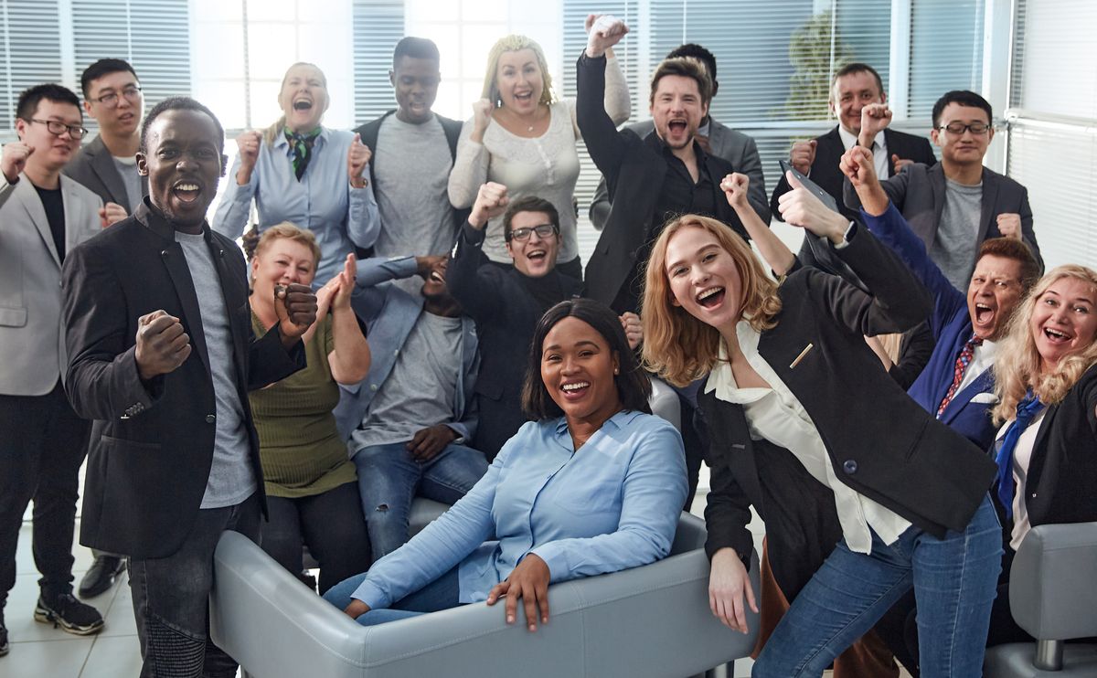 Company with happy employees and high retention