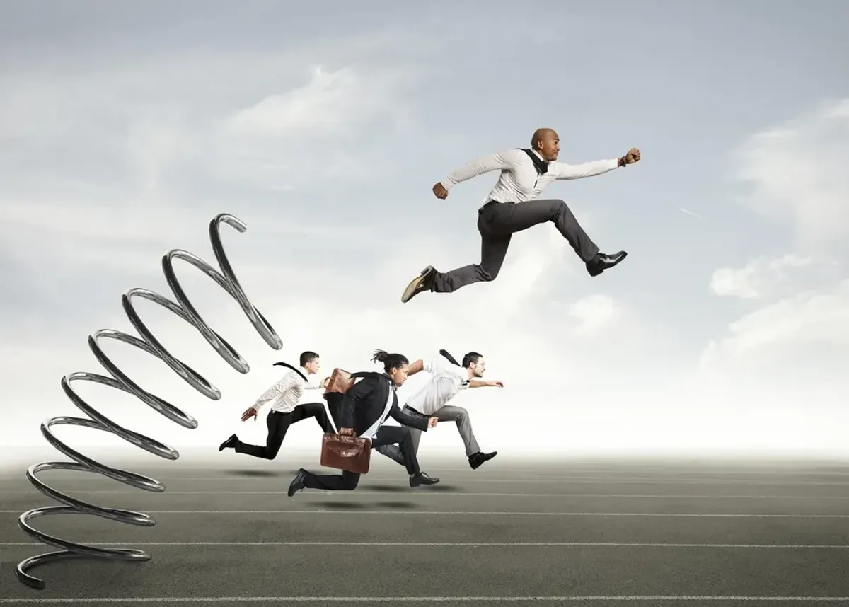 Competing against each other in the market