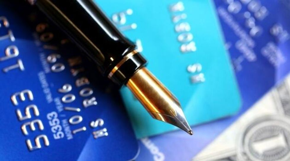 credit card signature