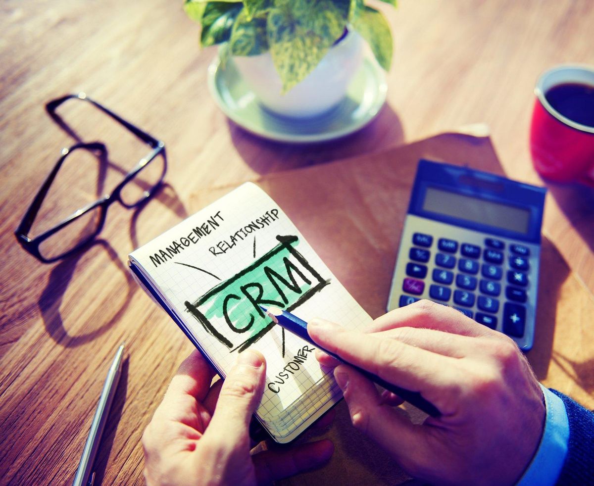 CRM concept
