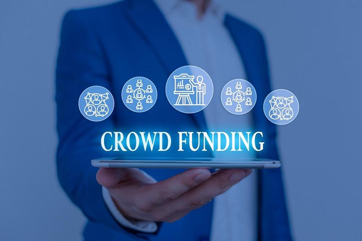 Crowd funding concept