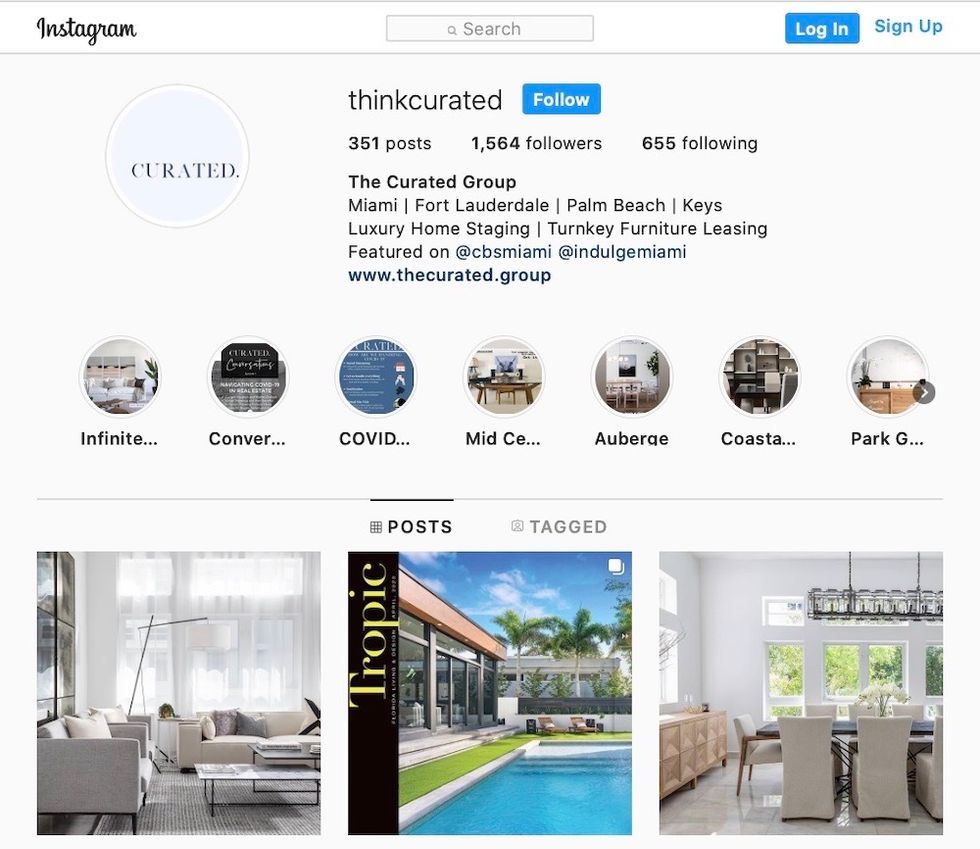 curated instagram