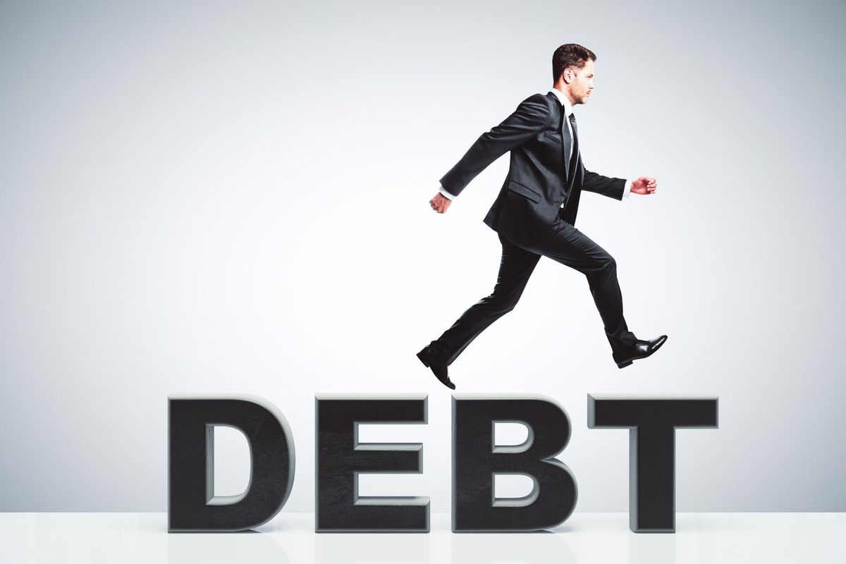Debt concept