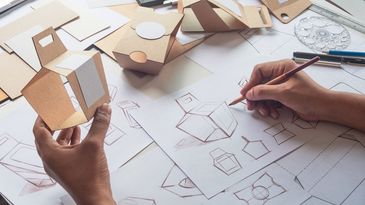 designer sketching product packaging design - Business Help and Advice designer sketching product packaging design - Business Help and Advice