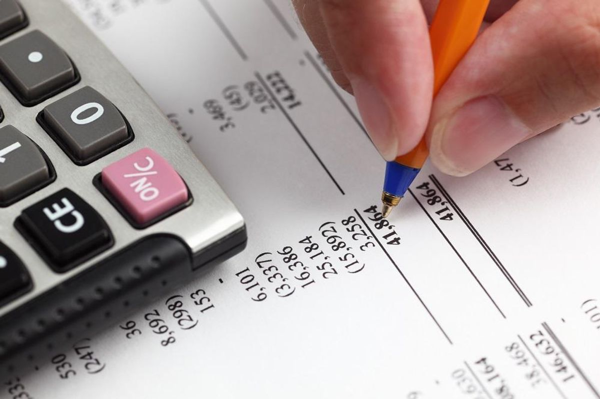 doing accounting