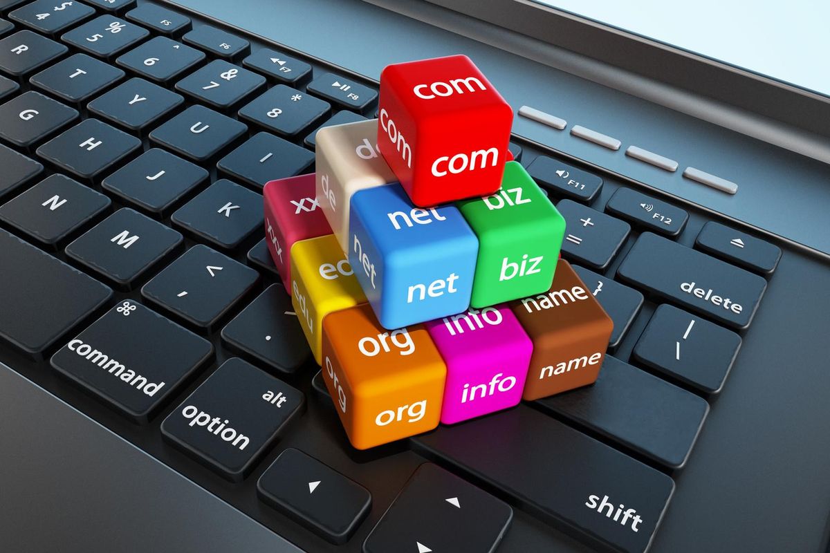 Domain name cubes