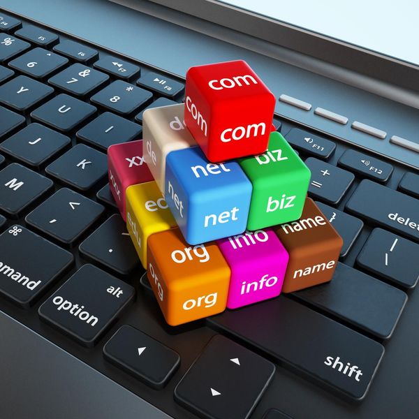 Domain name cubes