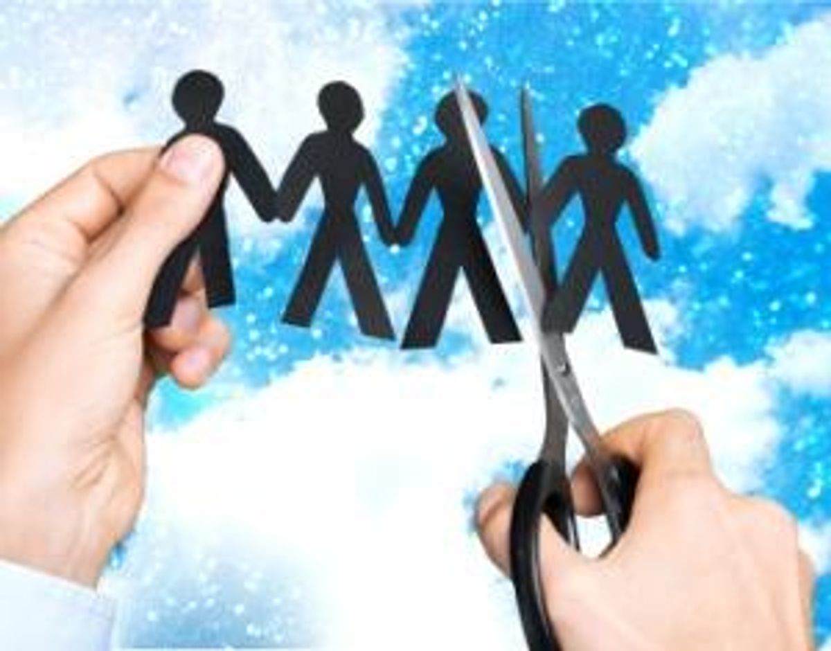 Downsizing, Scissors, Paper.