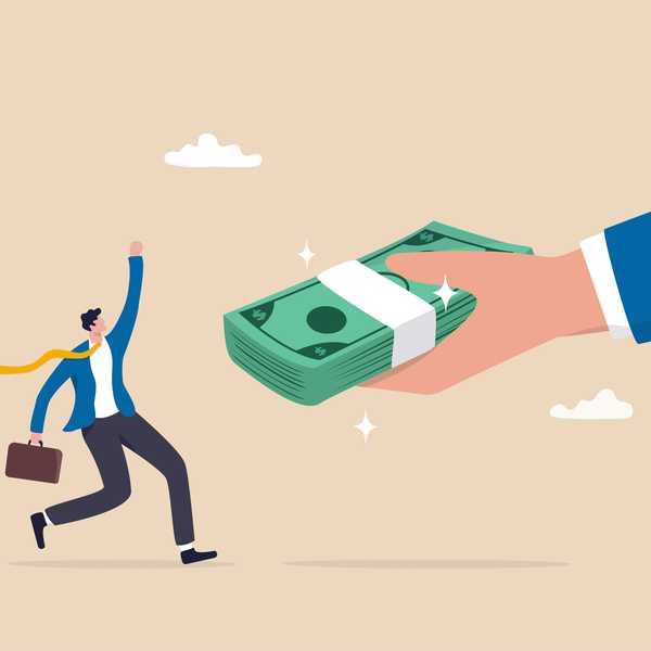 Entrepreneur getting grant money for his small business