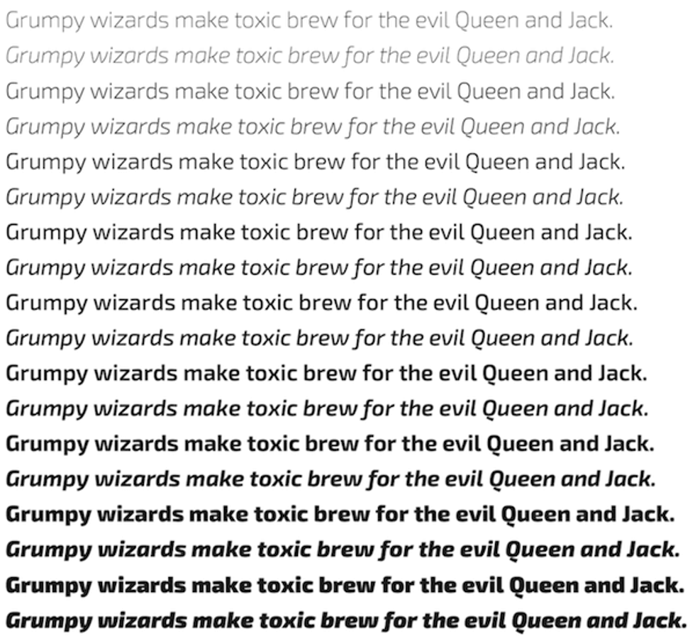 exo 2 font