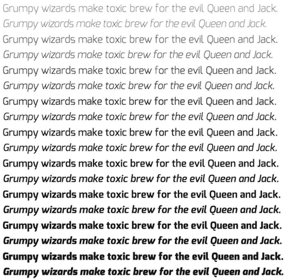 exo font