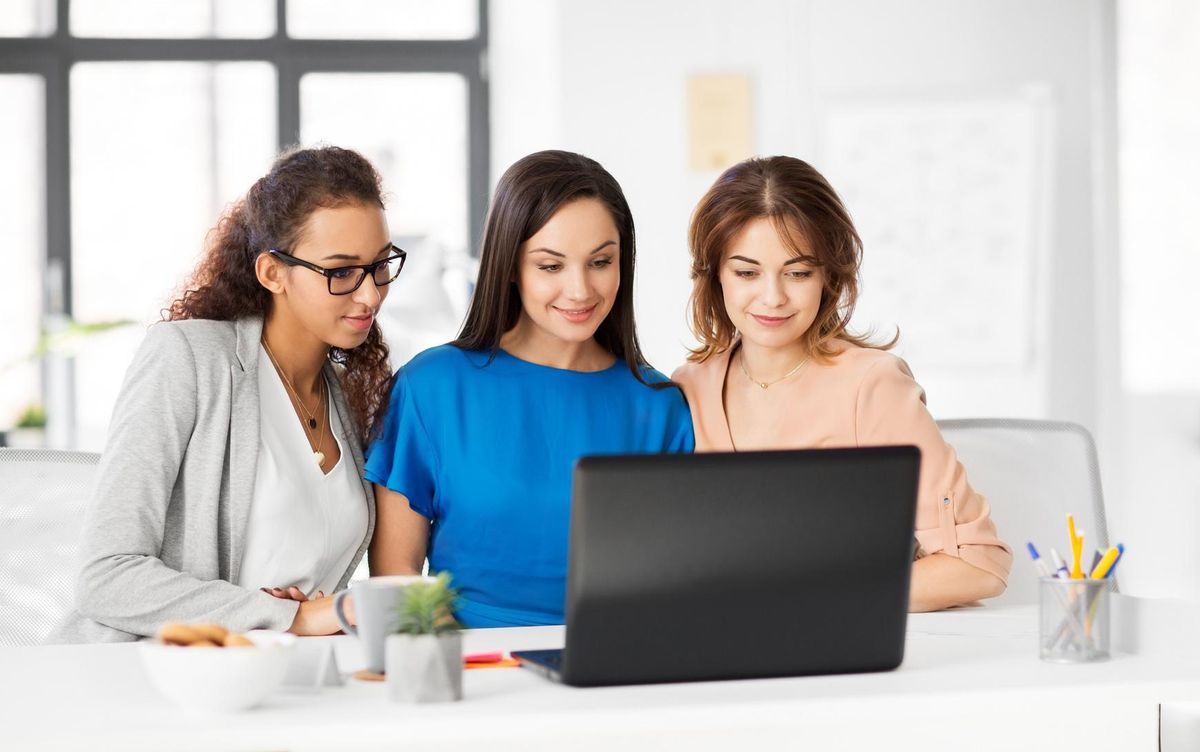 female business team