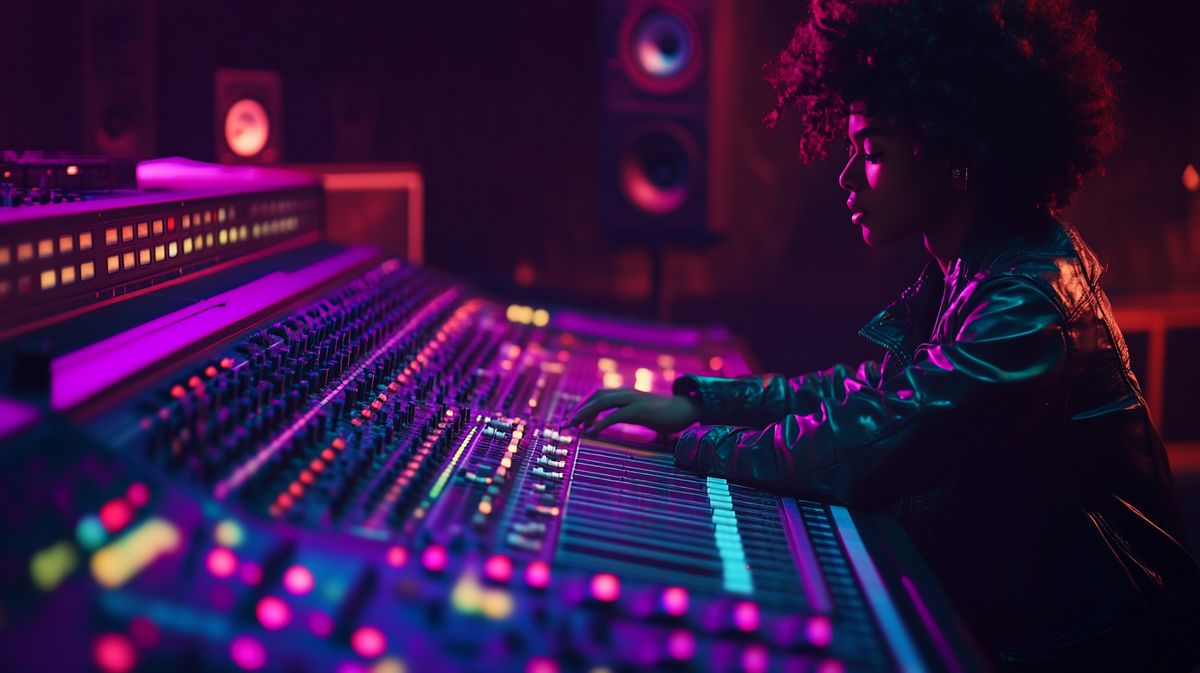 Female music producer starting her own record label