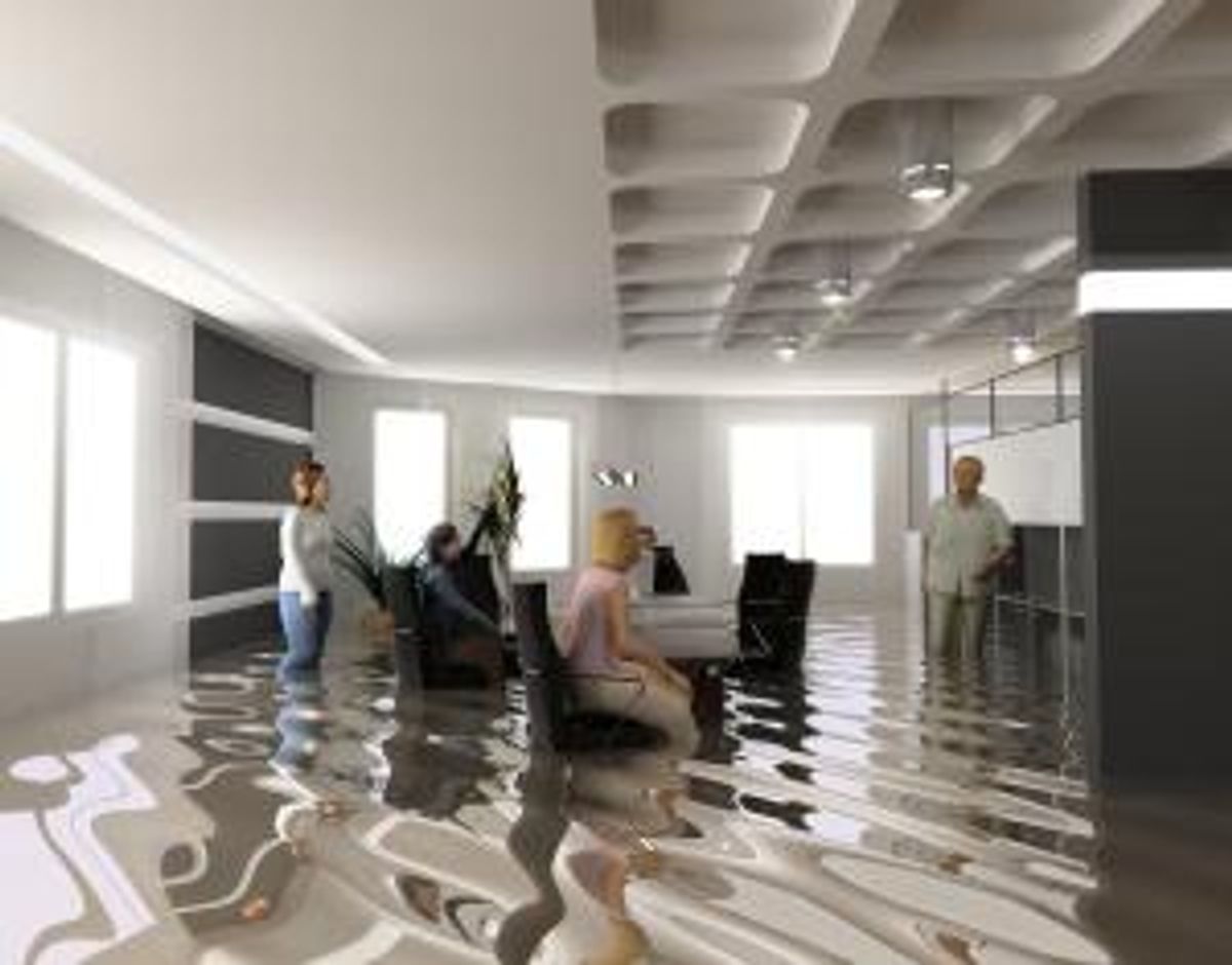 flooding office