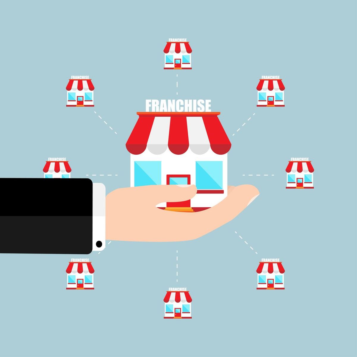 Franchise business concept