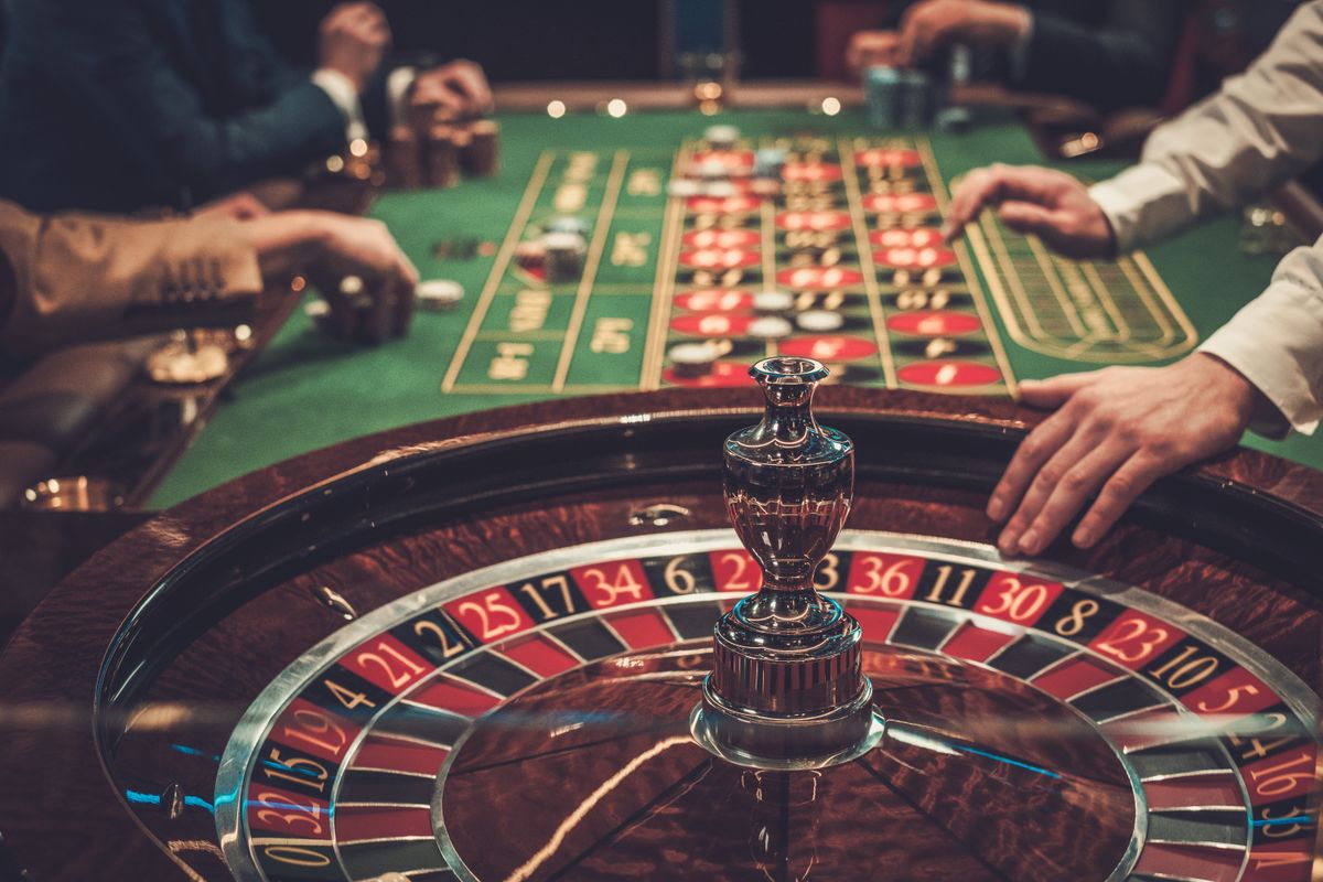 Gambling table in a top 10 luxury casino