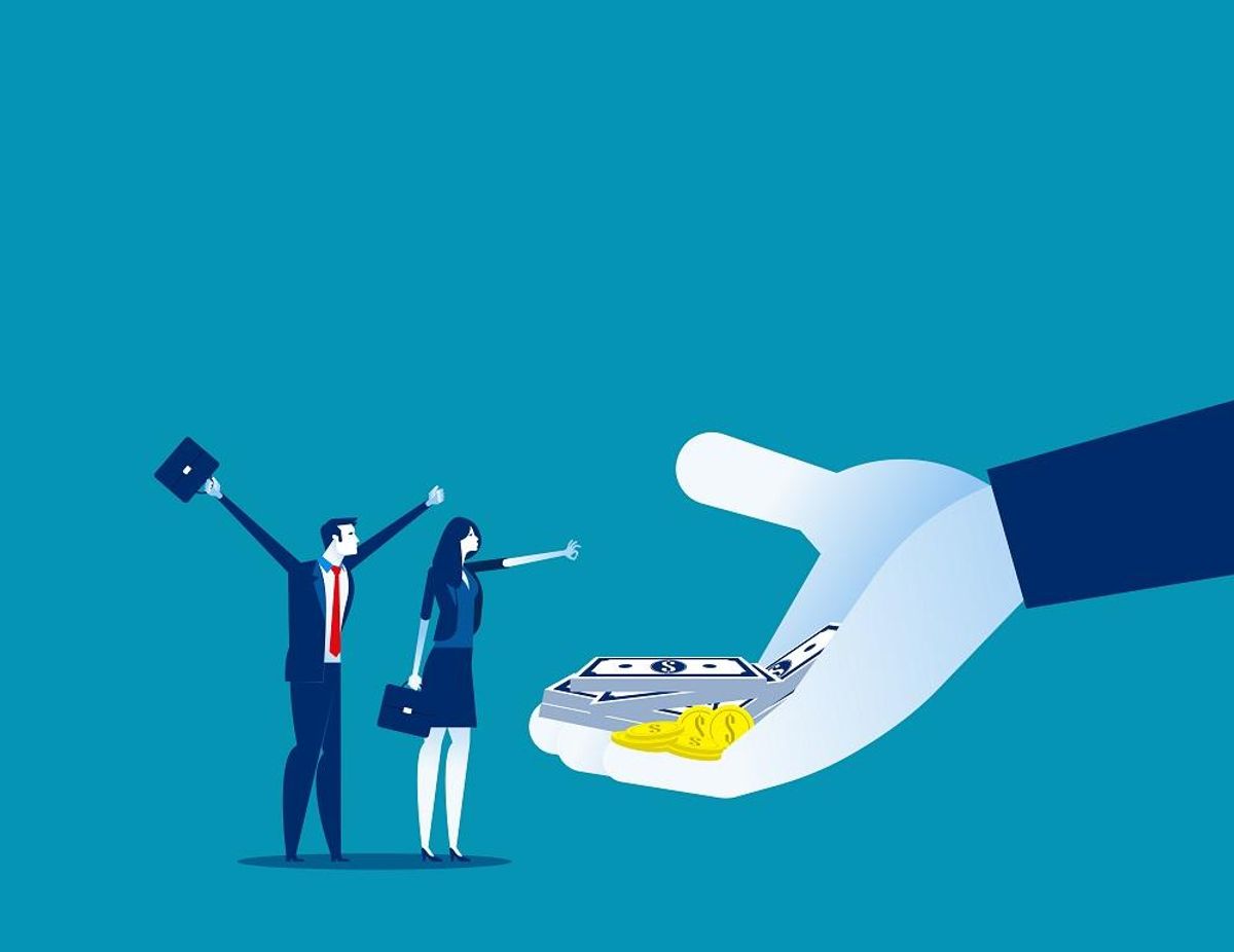 Giving higher salaries to employees to compete for talent