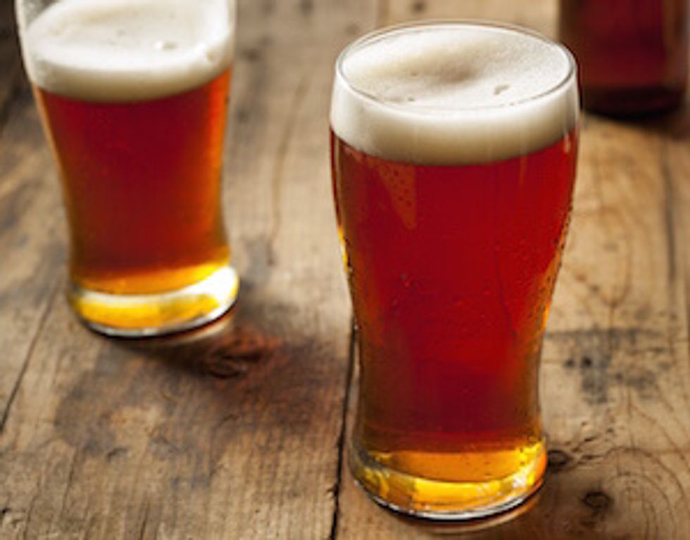 glasses of beer