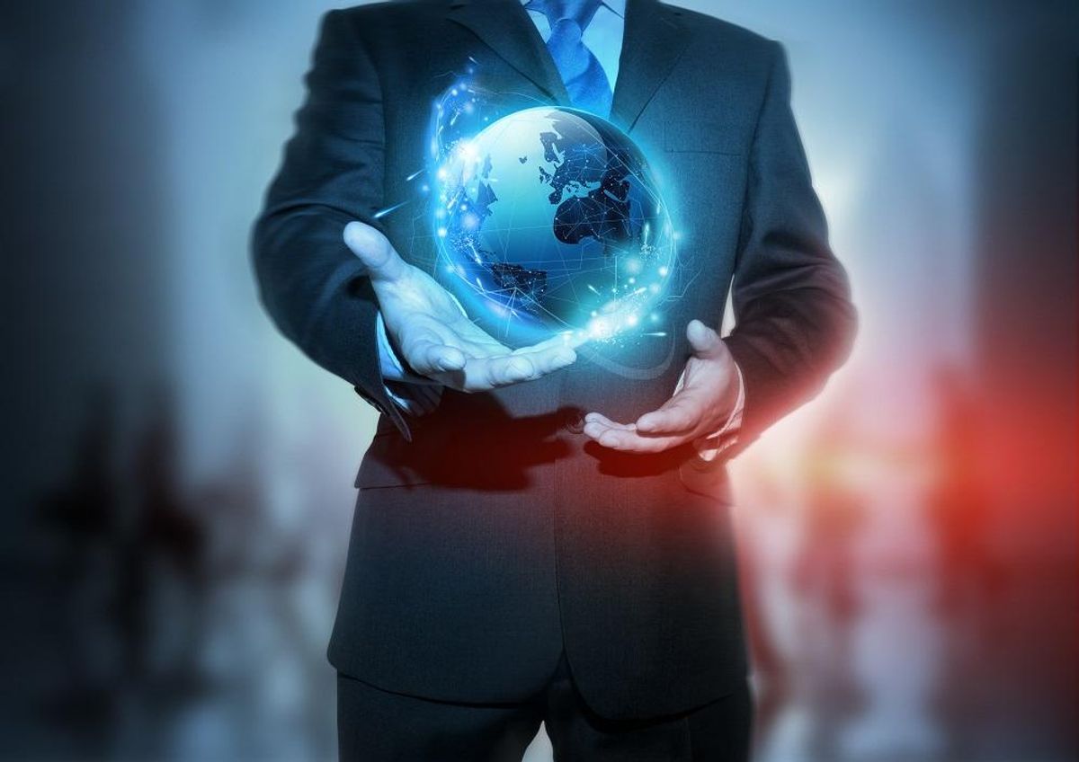 Global business concept